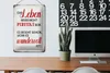 Blechschild Spruch 20x30cm Leben muss nicht perfekt sein Produktbild-Vorschau 5
