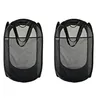 Two black mesh laundry baskets are shown side-by-side against a white background. Produktbild-Vorschau