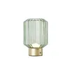 LED-Tischlampe - H 19 cm - Grün - Messingfarben - Glas - Produktbild-Vorschau 18