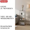 Floordirekt Concept Epure MK-005 Metallregal, B30×T30×H89 Produktbild-Vorschau 4