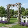 COSTWAY, arco da giardino in legno di abete, 160 x 60 x 216 Anteprima dell’immagine prodotto 8