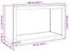 vidaXL Stojan na palivové dřevo antracit 100x40x60 cm Náhled obrázku produktu 7