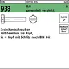 Reyher  Sechskantschrauben DIN 933 8.8 M 4x20 -Sz vz (500 Produktbild-Vorschau 1