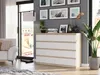 Komoda 140 cm 8 zásuvek skříňka FRAMIRE R-140-S8 mix sonoma Náhled obrázku produktu 2