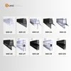 Seitliche Duschdichtung 200 cm, für Glas 6-8 mm, schwarz Produktbild-Vorschau 6