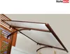 Hliníková strieška STARKEDACH T-160, hnedá, 160x100x30cm; Náhľad obrázku produktu 8