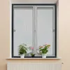 JOIEYOU Fliegengitter Fenster mit Alurahmen Ohne Bohren Produktbild-Vorschau 4