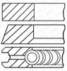 GOETZE ENGINE 08-139500-00 Kolbenringsatz Kolbenringe für Produktbild-Vorschau 1
