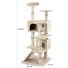 Katzenkratzbaum 132cm Kratzbaum Kletterbaum Spielbaum Sisal Produktbild-Vorschau 2