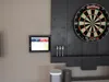 WOODEN Dartboard Surround | Anthrazit | MIT Tablet-Halter Produktbild-Vorschau 4