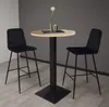 Tresentisch rund Eleanore 70 cm schwarz matt/asteiche 14655 Produktbild-Vorschau 2
