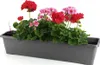 Blumenkasten Balkon 80 cm Balkonkasten mit Halterung Produktbild-Vorschau 1
