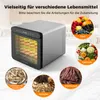 Odwadniacz COSTWAY 600W z 7 tacami ze stali nierdzewnej, Podgląd zdjęcia produktu 7