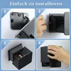 ZMH Led Wall Light Indoor & Outdoor Black Wall Lamp 01 Anteprima dell’immagine prodotto 18