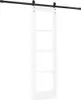 vidaXL Schiebetür 61 x 198,5 cm Massivholz Kiefer und Glas Produktbild-Vorschau 6