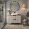 Waschtisch mit Unterschrank TIBU 80x50x46 Kaschmir Eiche Produktbild-Vorschau 2