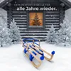 tectake® Slitta in legno Vivian pieghevole, con schienale Anteprima dell’immagine prodotto 24