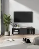 VASAGLE TV-Schrank, Fernsehtisch Wohnzimmer, geriffeltes Produktbild-Vorschau 2