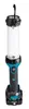 A cordless LED work light with a battery pack attached. Produktbild-Vorschau