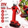 AJIEQAQ Accusnoeis voor takken, 21V, borstelloze motor, 2x Productafbeelding-voorbeeld 16