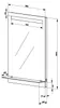 Aqualine Spiegel mit LED-Licht und Ablage 60x80cm, Produktbild-Vorschau 6