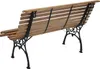 Gartenbank HWC-F97, Sitzbank Parkbank Holzbank, 2-Sitzer Produktbild-Vorschau 9
