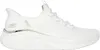 A white Skechers women's sneaker is shown from the side against a white background. Voir les images du produit