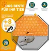 TRESKO® Welpenlaufstall 80 cm hoch mit Dach & Erdankern | Produktbild-Vorschau 3