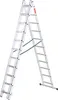 Baulich | Leiter - Aluminiumleiter - 3x11 Stufen - Klappbar Produktbild-Vorschau 5