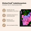 KitchenYeah© Herdabdeckplatte Rosa und blaue Hortensie , Produktbild-Vorschau 6