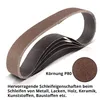Set di 10 nastri abrasivi STAHLWERK con grana P120 40 x 760 Anteprima dell’immagine prodotto 4