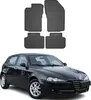 2000-2010 Alfa Romeo 147 156 Fußmatten Gummi Schwarz 4 tlg Produktbild-Vorschau 1