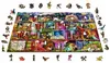 Puzzle Wooden City Treasure Hunt Bookshelf 1010 Teile Holz Produktbild-Vorschau 5