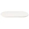 vidaXL Tablero de mesa blanco, 90x45x2,5 cm, madera maciza Vista previa de la imagen del producto 3