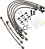 Motorrad Stahlflex Bremsschlauch-Kit anthrazit 7-teilig JMP Produktbild-Vorschau 2