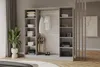 ALTDECOR Kleiderschrank mit Spiegel LESE - 200x200x51 Produktbild-Vorschau 7