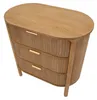 Commode Goteborg 80,5 X 47 X 82 Cm - Meuble À 3 Grands Voir les images du produit 3
