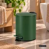 Urban Living Treteimer Toulon - dunkelgrun - 5L - Metall Produktbild-Vorschau 7