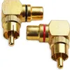 Stück Cinch Winkelstecker Rechtwinkliger Cinch Stecker auf Produktbild-Vorschau 3