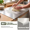 Edelstahl Schneidebrett, Arbeitsplatte mit Anschlagkante, Produktbild-Vorschau 4
