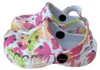 Kinder Clogs mit Blumenmuster » günstige Kinderschuhe » Produktbild-Vorschau 7