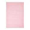 HOMESCAPES Webteppich rosa-weiß kariert - Baumwollteppich Produktbild-Vorschau 1
