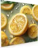 Küchenrückwand Spritzschutz Glas mit Motiv Zitronenfrische Produktbild-Vorschau 1