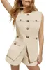 Imily Bela Damen 2-teiliges Outfit – Lässiges Anzug-Set: Produktbild-Vorschau 1