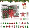UISEBRT 138 Set de boules de Noël pour l'arbre de Noël, Voir les images du produit 1