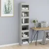 vidaXL Bücherregal/Raumteiler Betongrau 40x30x198 cm Produktbild-Vorschau 3