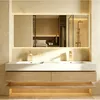 Badkamer set met dubbele wasbak van gesinterd materiaal, Productafbeelding-voorbeeld 3
