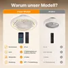 Deckenventilator mit Beleuchtung 20W 360° Drehung 3 Produktbild-Vorschau 8