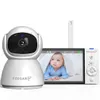 Feegar Babyphone mit Kamera Baby Monitor 5-Zoll 720P HD Produktbild-Vorschau 1