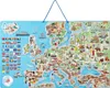 Magnetická mapa EURÓPY, spoločenská hra 3 v 1, ČJ Náhľad obrázku produktu 5
